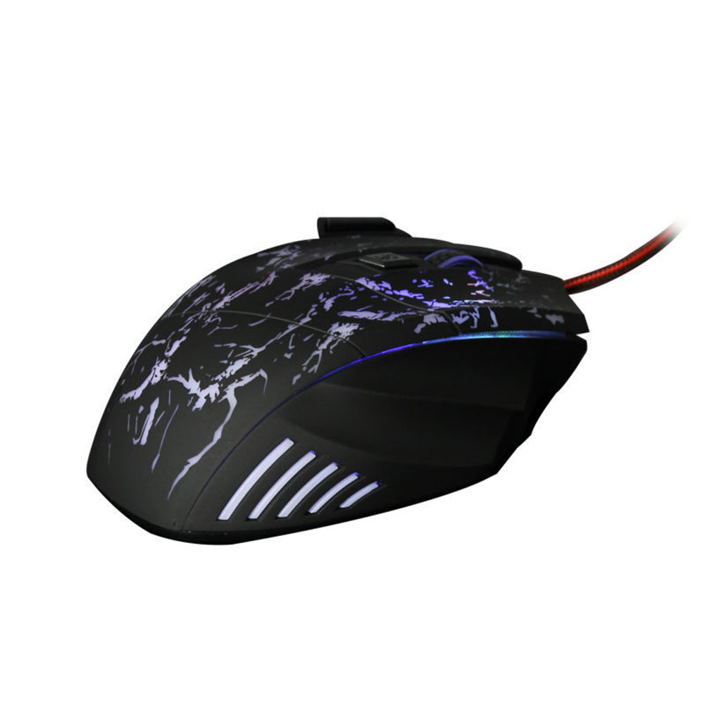 Gaming Mouse with RGB Lighting and Adjustable DPI for Precision Control
