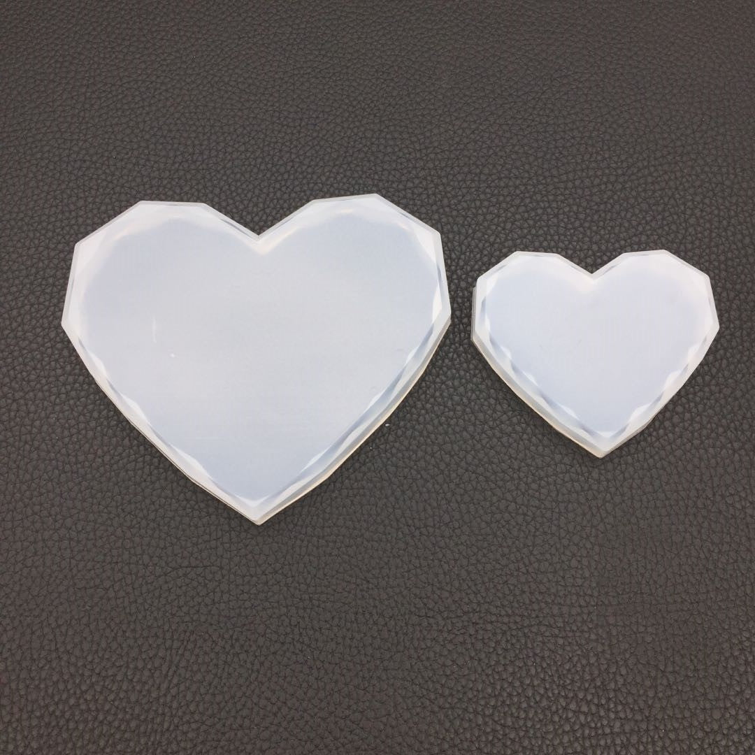 Crystal Epoxy Love Diamond Swing Table Mould