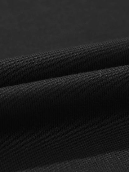 Tied Elastic High Waist Pleated Detail Solid Sweatpants