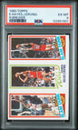 Graded 1980-81 Topps Elvin Hayes / Julius Erving / Ron Brewer SDS #181 / 257 / 258 Basketball Card PSA 6 Excellent