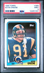 Graded 1988 Topps Kevin Greene #300 Rookie RC Football Card PSA 9 Mint