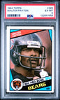 Graded 1984 Topps Walter Payton #228 Football Card PSA 6 Excellent