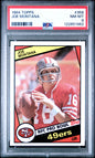Graded 1984 Topps Joe Montana #358 Football Card PSA 8 Near Mint