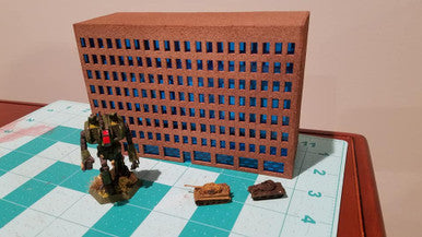 6mm Modern / Future City Building - 285CSS071