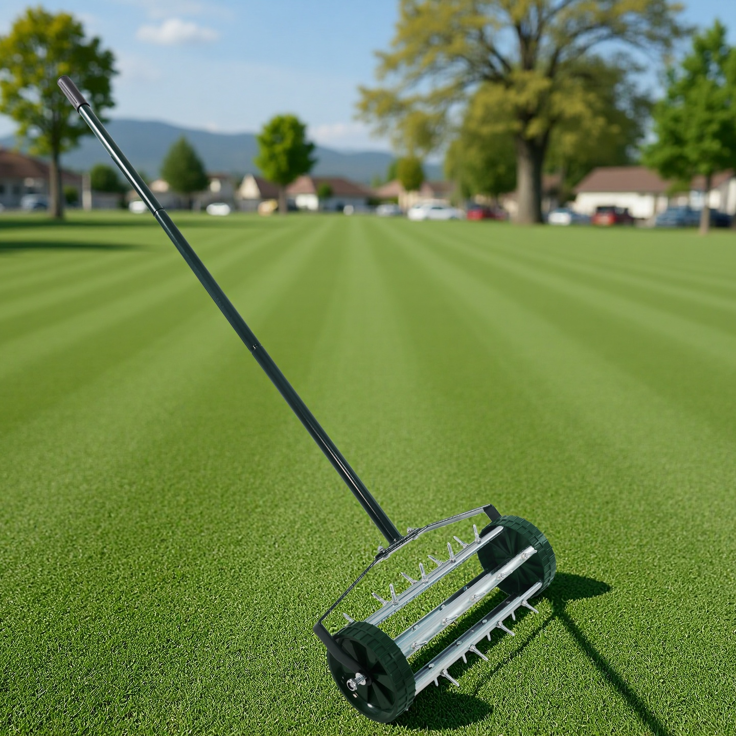 Heavy Duty Rolling Lawn Aerator