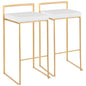 Fuji - Contemporary / Glam & Quality Construction Barstool