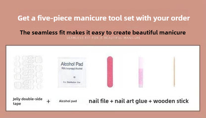 1026- Handmade press on nails fake nails removable