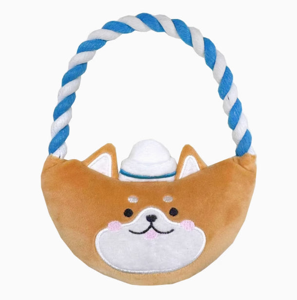 Toy Handle Bends And Hitches Butt Bite-resistant Plush