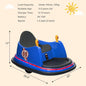 360-Degree Electric Spin Bumper Car for Kids with Remote Control - Perfect Gift!
