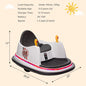 360-Degree Electric Spin Bumper Car for Kids with Remote Control - Perfect Gift!