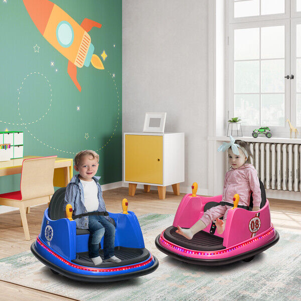 360° Spin Bumper Car for Kids with Remote Control - Exciting Ride-On Toy for Endless Fun!