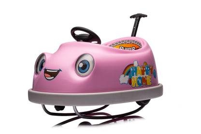360° Spin Dual Drive Electric Bumper Car for Kids and Toddlers with Remote Control - 12V Ride-On Fun!