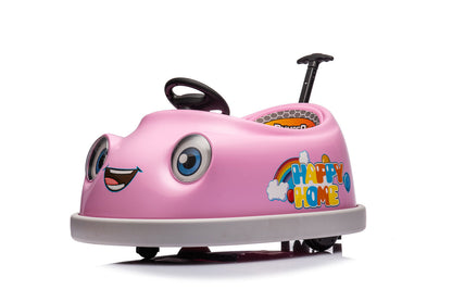 360° Spin Dual Drive Electric Bumper Car for Kids and Toddlers with Remote Control - 12V Ride-On Fun!