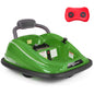 360° Spin Race Car for Kids with Remote Control and LED Lights - 6V Bumper Car Ride-On