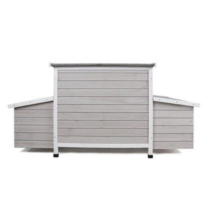 Large Chicken Coop Outdoor Hen House & Dual Nesting Boxes
