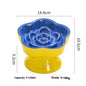 Dogs And Cats Prevention Black Chin High Foot Neck Protector Anti-tumble Pet Ceramic Bowl