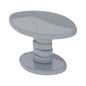 Stacked Cobblestone End Table