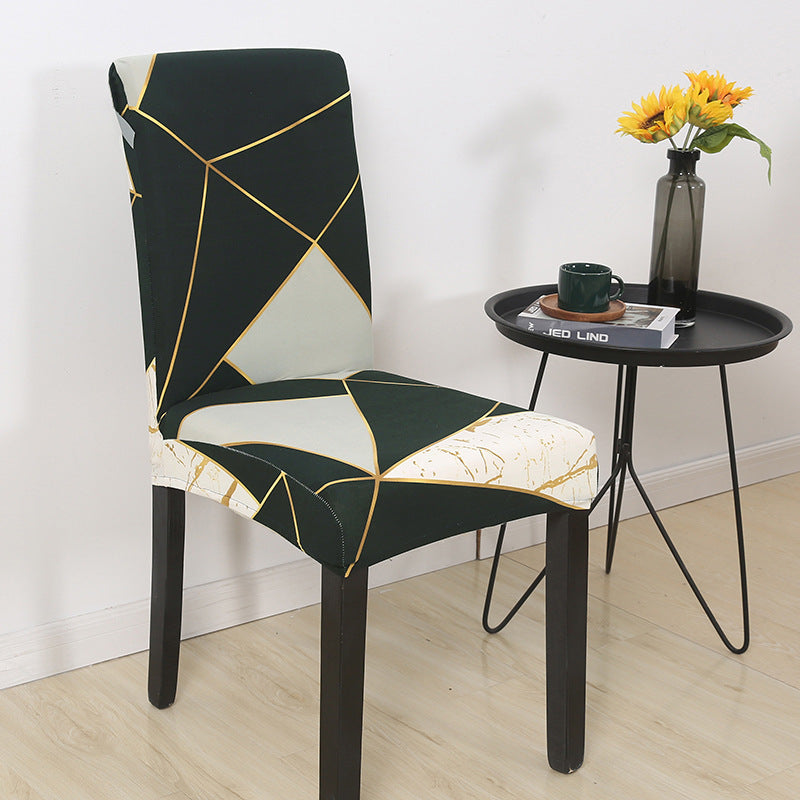 One-piece elastic chair cover computer seat cover