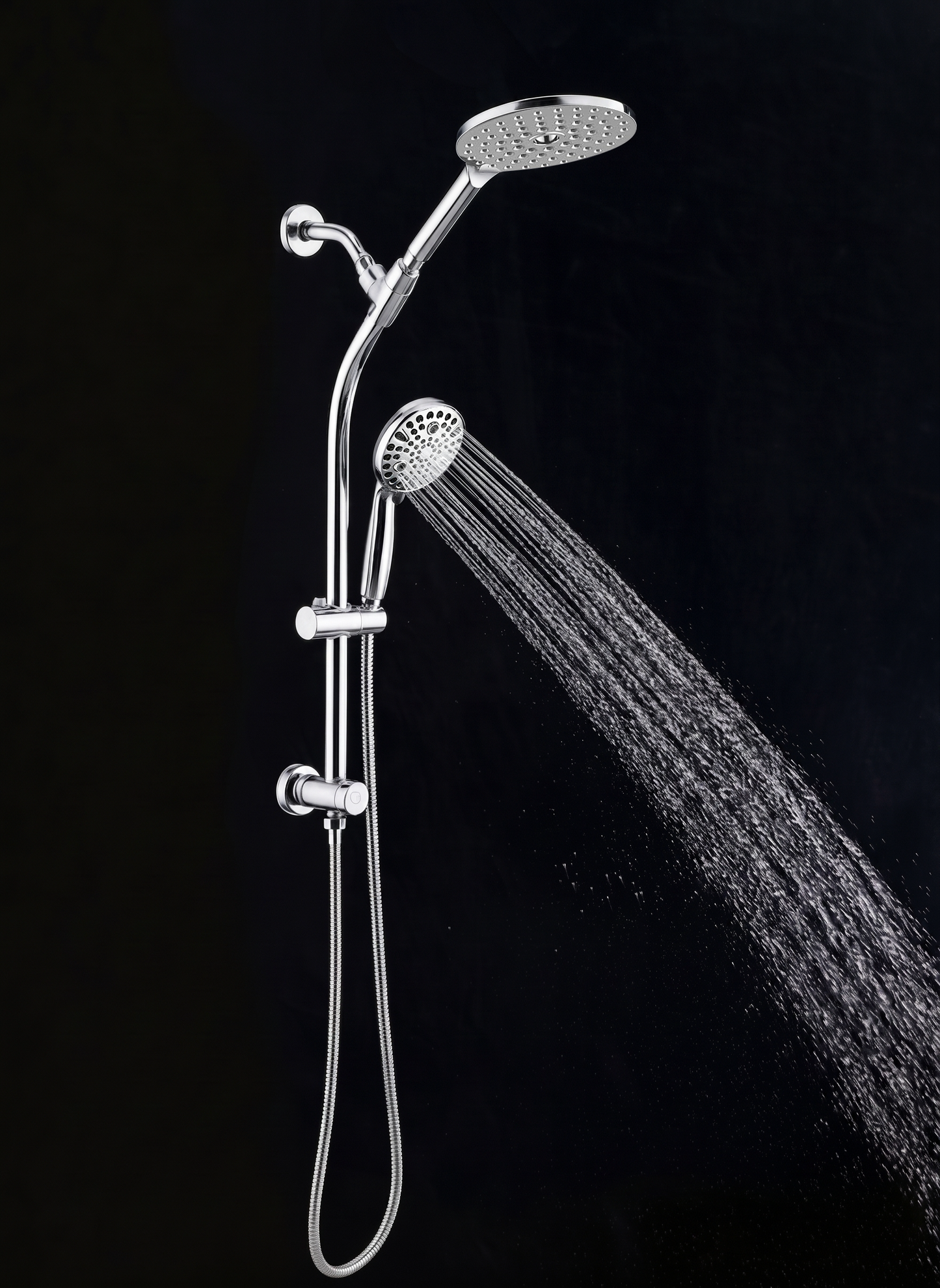 High Pressure Dual Shower Head Set
