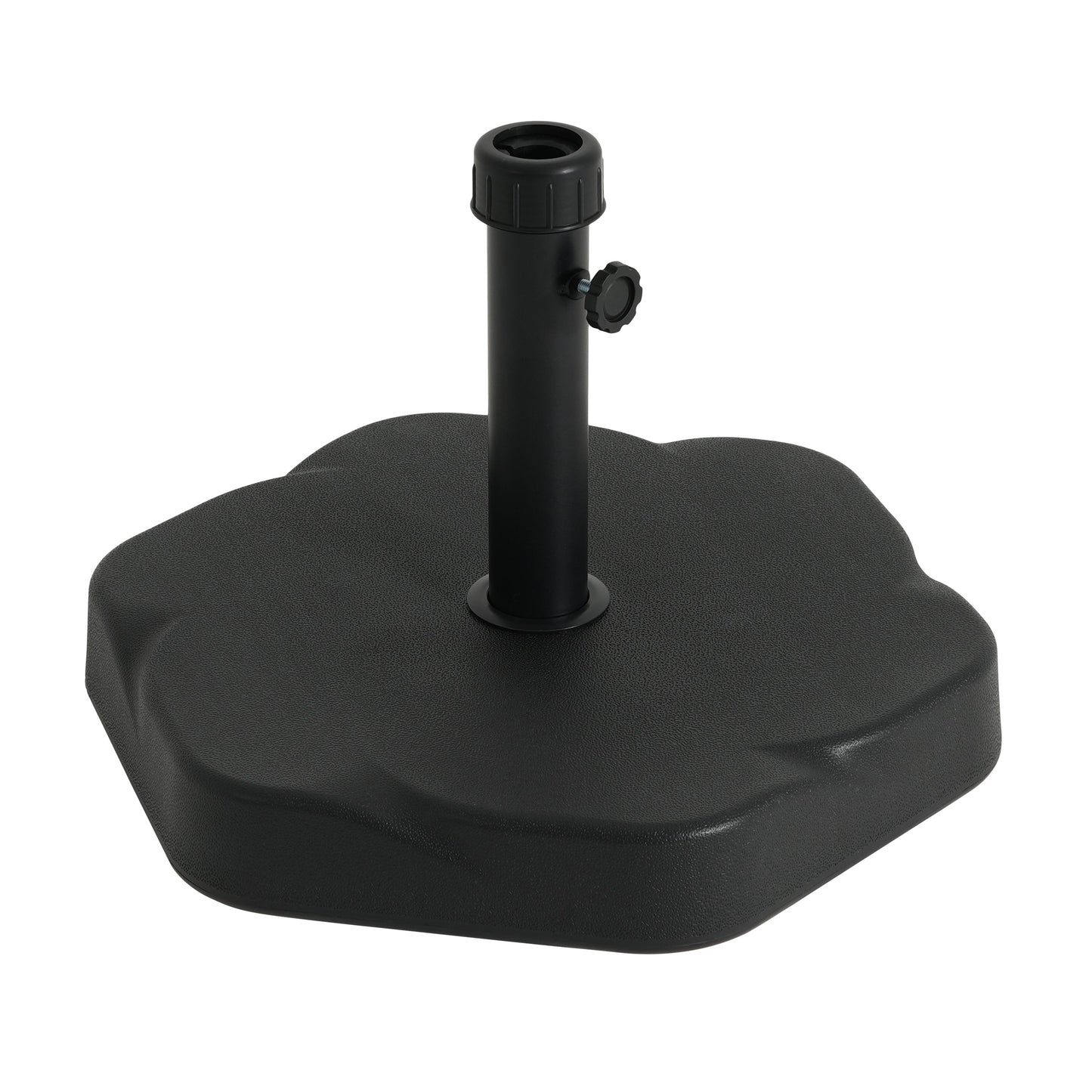 Hex Shape Outdoor 65-Pound Umbrella Base