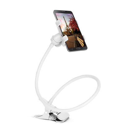 iMounTEK Lazy Bracket 360¡ Rotation Gooseneck Clip Smartphone Holder iPhone XS/XS Max/XS/X Galaxy S10/S9+/S8 Google Nexus 6