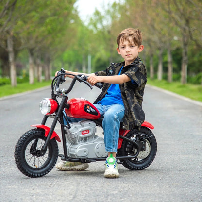 36V Magic Cars E-Chopper, Leather Seat, Rubber Air Wheels, Brushless Motor