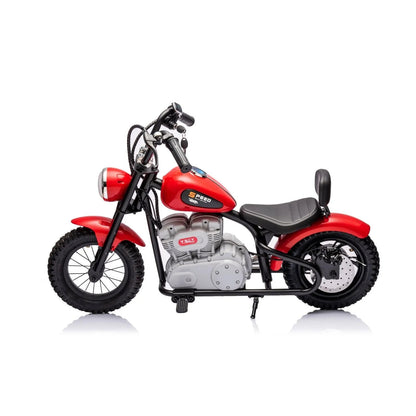 36V Magic Cars E-Chopper, Leather Seat, Rubber Air Wheels, Brushless Motor