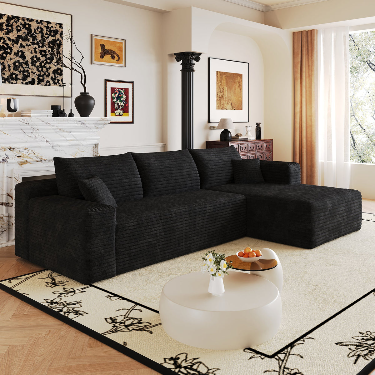 Modern Minimalist Cloud Sectional Sofa