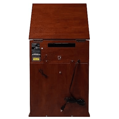 Victor Boyleston 7-in-1 3-Speed Turntable Music Center Mahogany - Refurbished