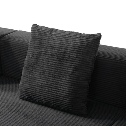 108" Modular Sectional Sofa with L-Shape Chaise