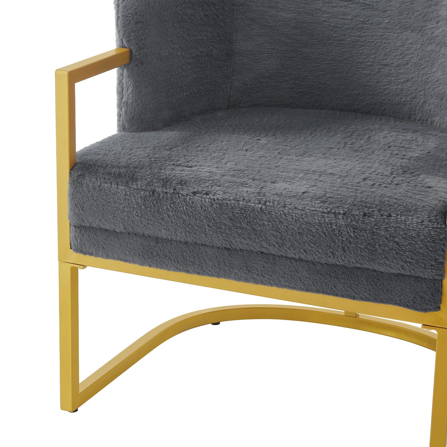 Upholstered Reading Accent Armchair For Living Room