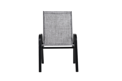 4 Piece Patio Chairs with Breathable Textilene Fabric