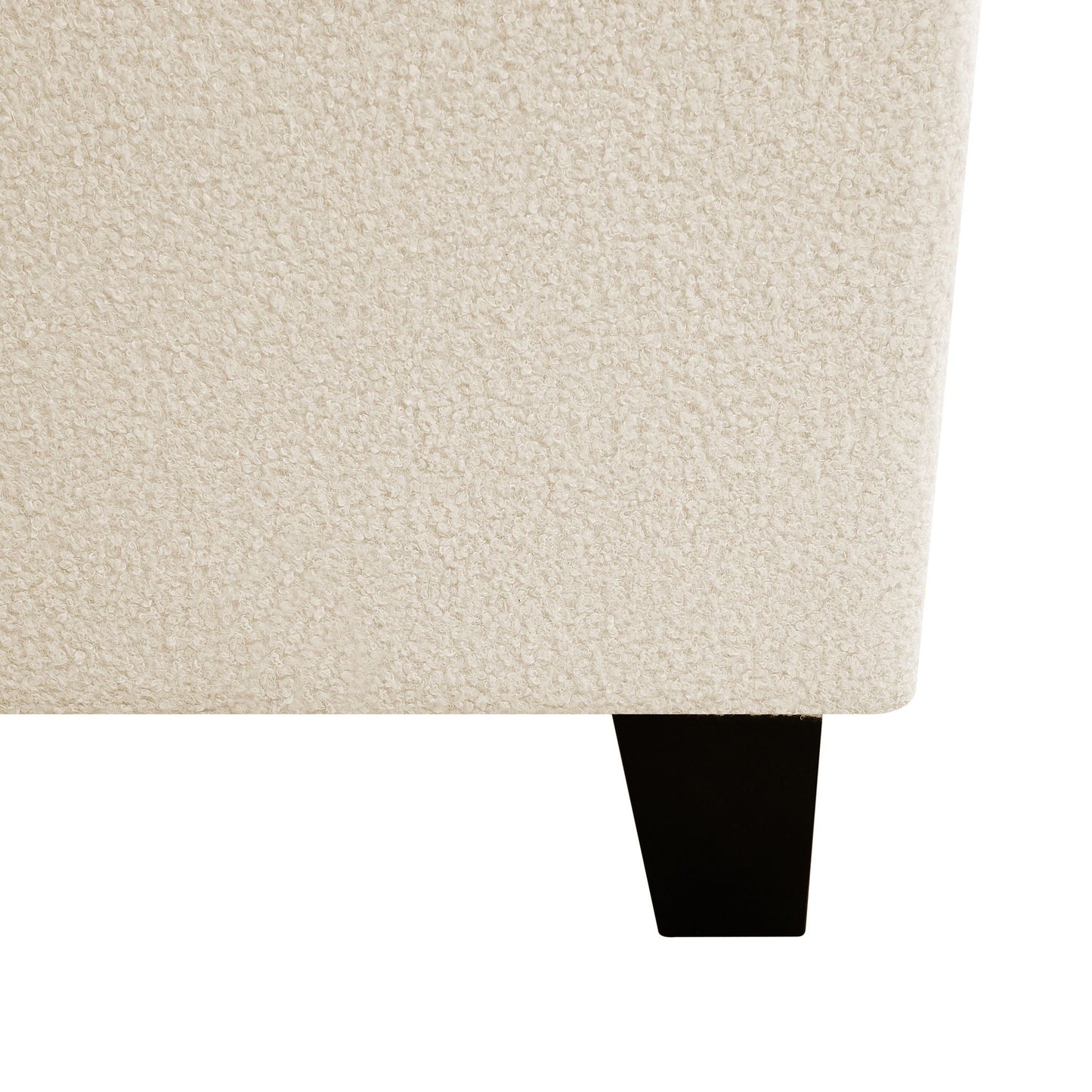 Platform Bed Frame With Tall Headboard And High Footboard