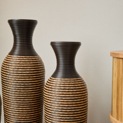 Classic And Neat Floor Vase, High Independent Flower Stand (Set of 3)