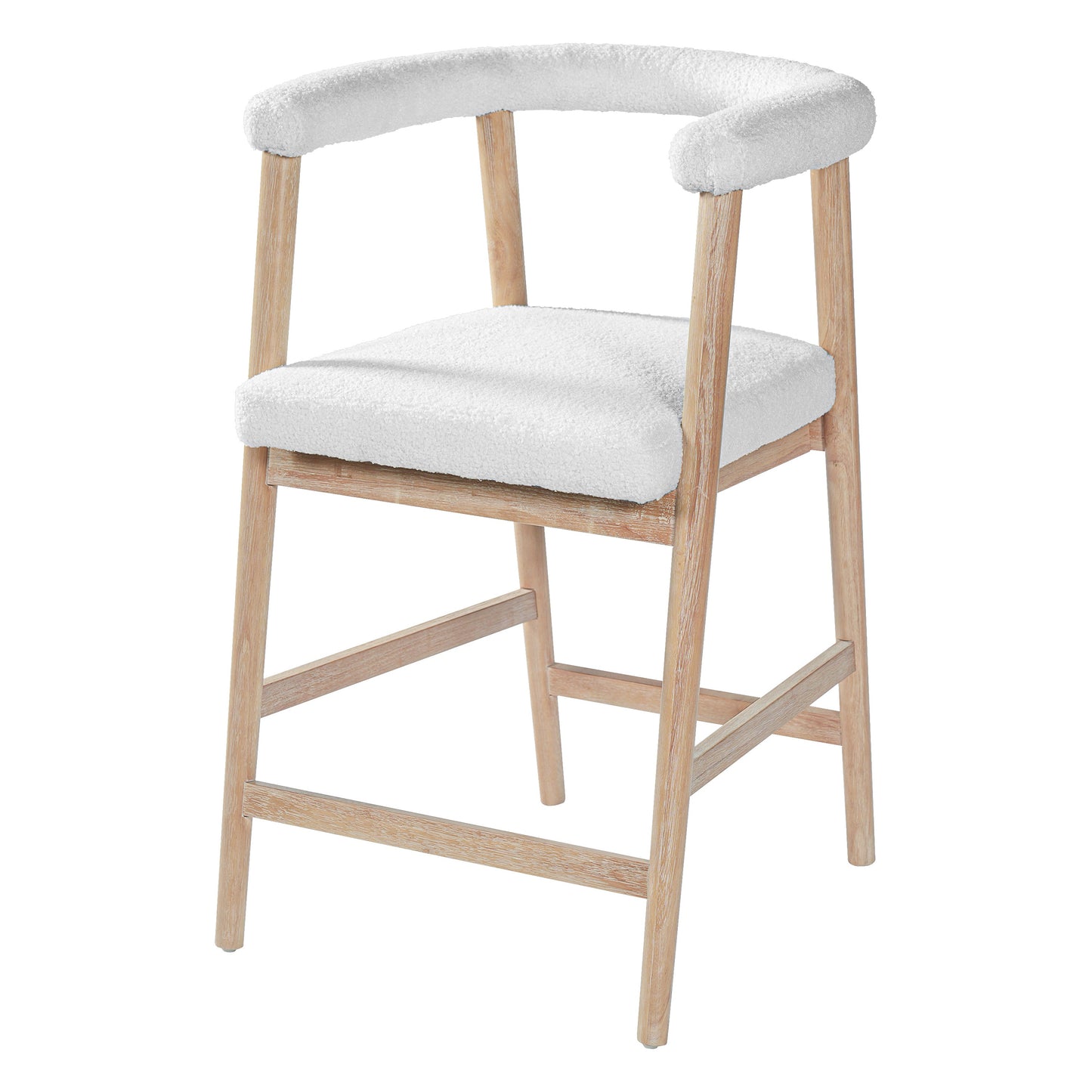 25" Seat Height Bar Stools with Back, Set of 2