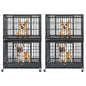 37" Stackable Heavy Duty Dog Kennel 371D08