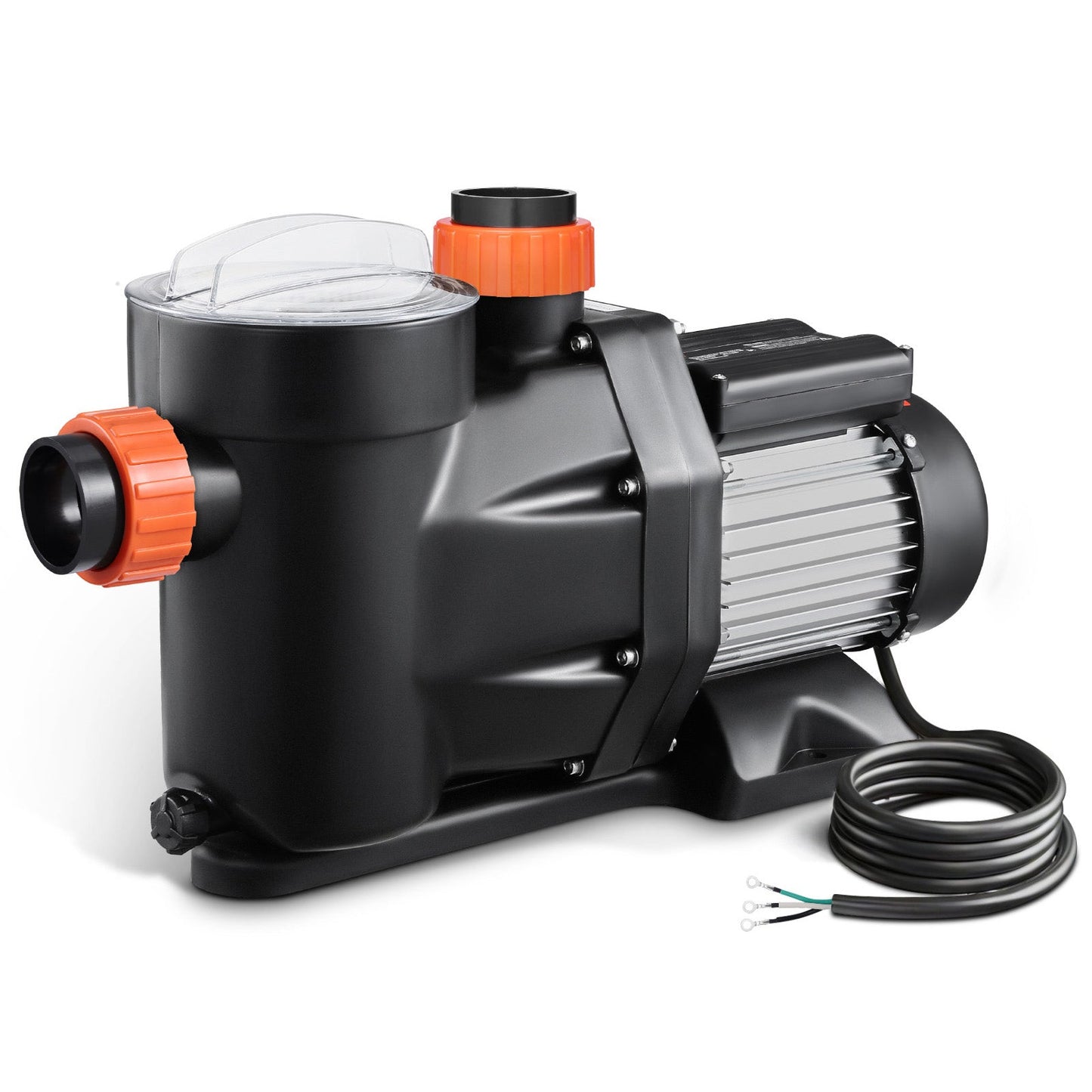 2 HP Above Ground Swimming Pool Pump Single Speed 122 GPM 3450 RPM 220V