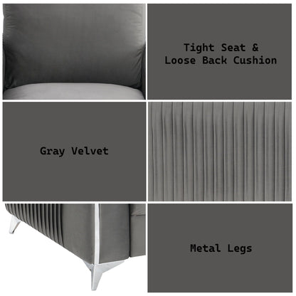 Wenona - Modern Loveseat