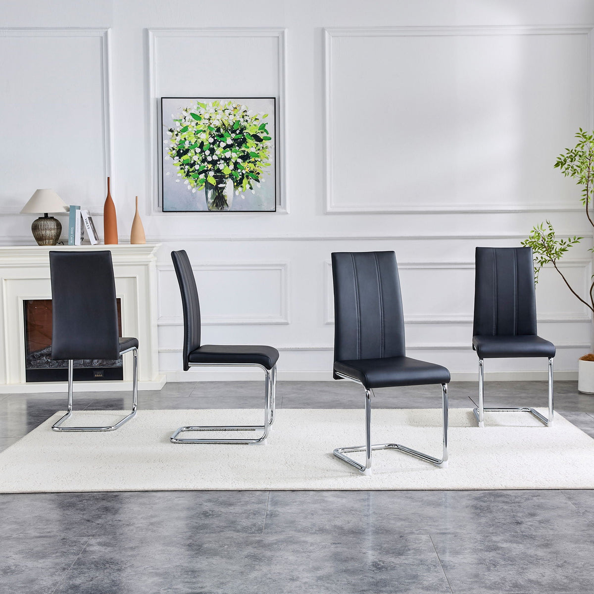 Modern Upholstered Dining Chairs For Dining Room