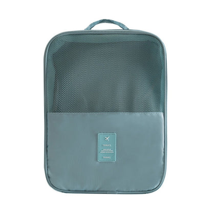 Large capacity can hold three pairs of shoes convenient Oxford cloth storage bag, waterproof shoe bag, suitcase trolley shoe bag