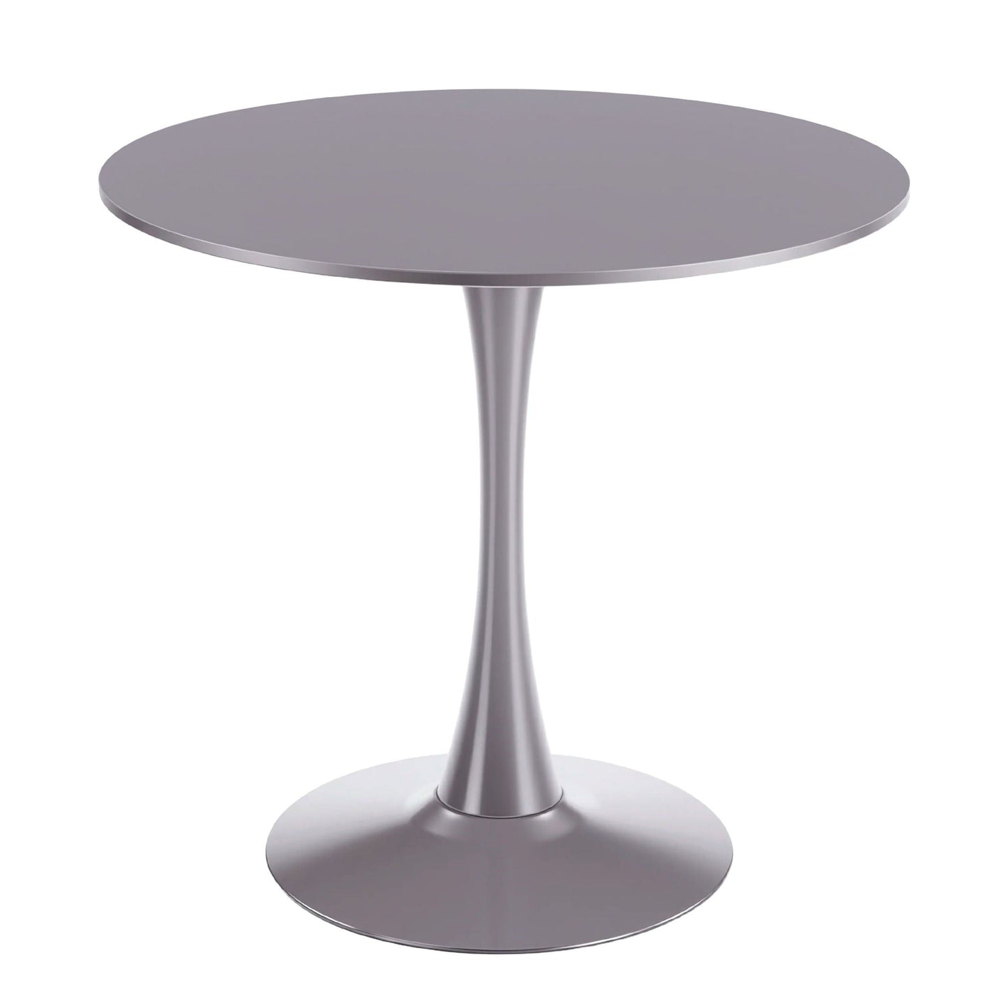 Mid-Century Tulip Table With Round Top and Pedestal Base