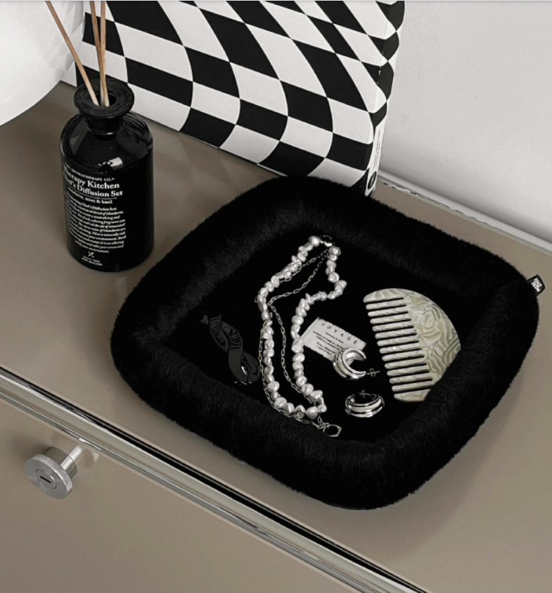Key Living Room Coffee Table Storage Basket