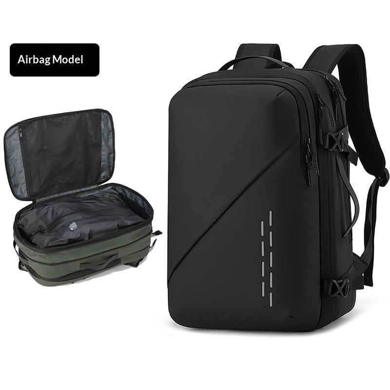 Mens Large-capacity Stylish Minimalist Vacuum-compressed Backpack