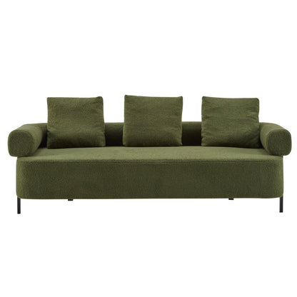 78" Modern 3-Seater Sofa
