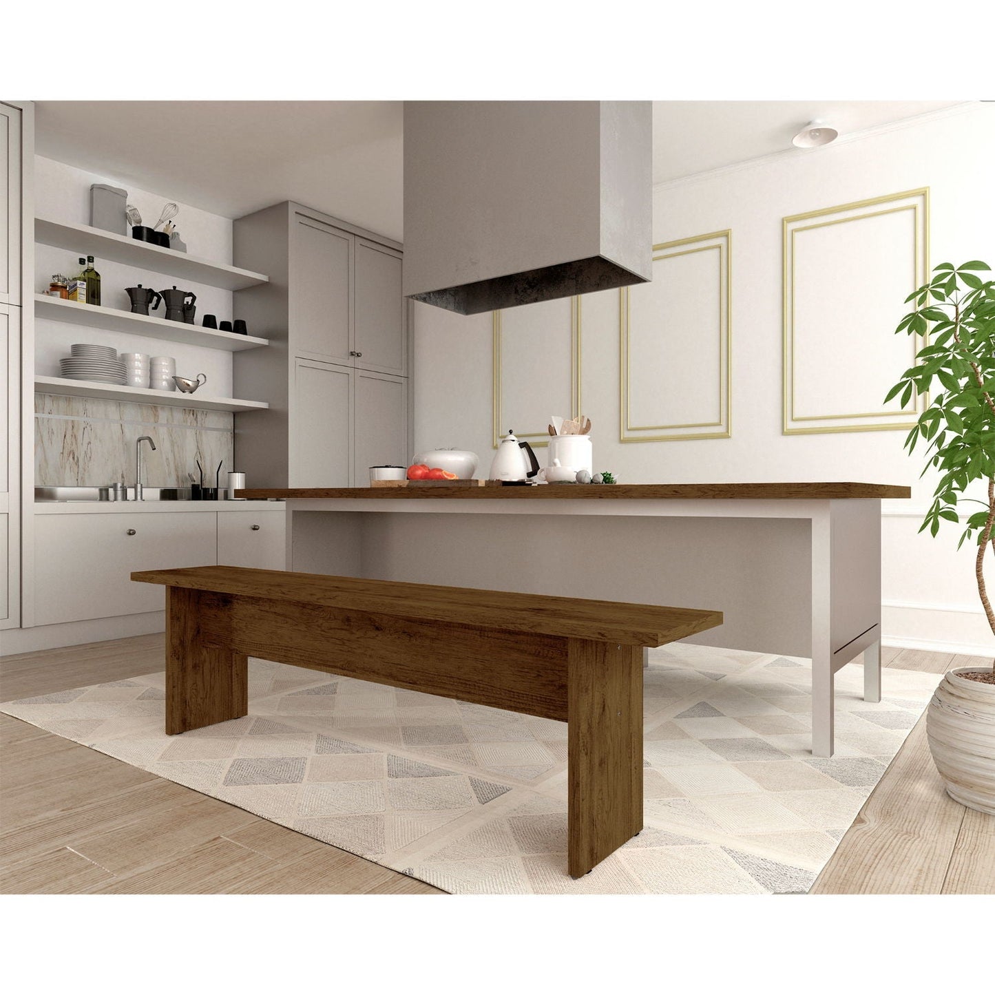 Nomad - Dining Bench For 2 Persons