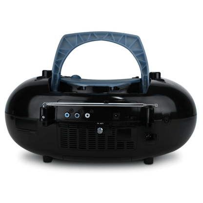 Emerson 7" Bluetooth DVD Boombox w AMFM Radio, Stereo Speakers & Multi-Media