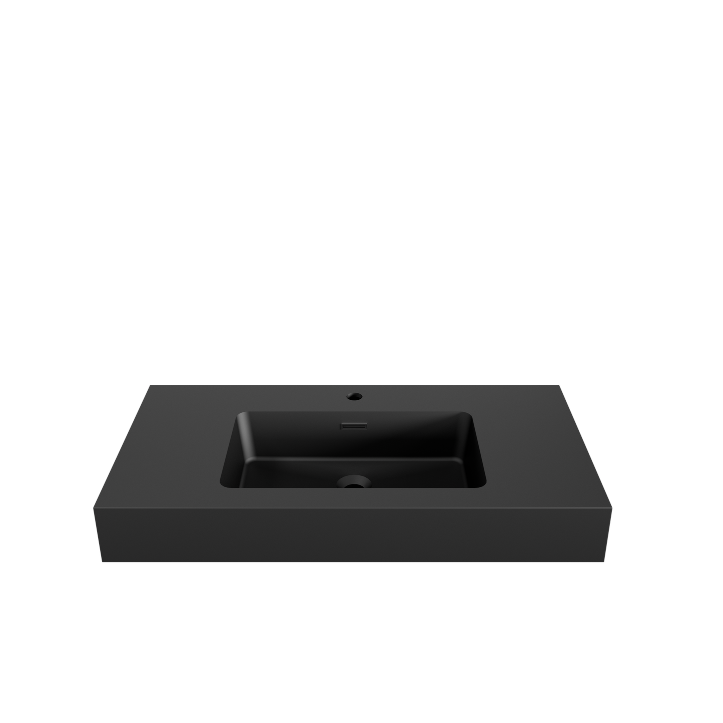 BB02-36-109 Integrated Engineered Solid Surface Basin Matte