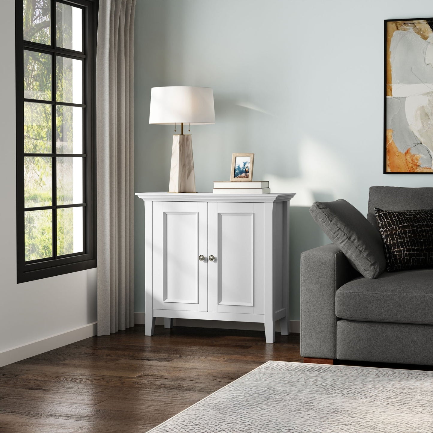 Amherst - Handcrafted Low Storage Cabinet