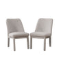 Wide Minimalist Dining Chair