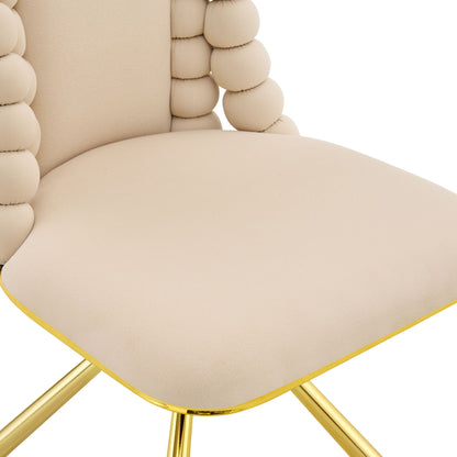 Puffy Bubble, Ball Chain Chair For Dining Room & Kitchen (Set of 2)